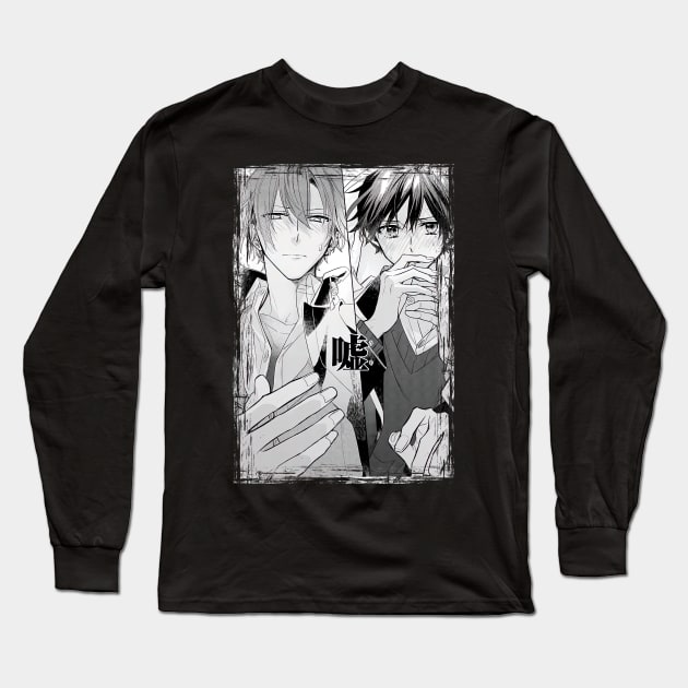 Sasaki And Miyano Manga Long Sleeve T-Shirt by ZarenBeck